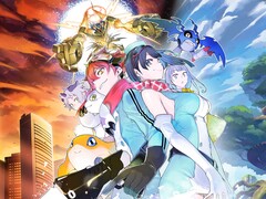 Belangrijkste promotiemateriaal voor Digimon Story: Time Stranger.