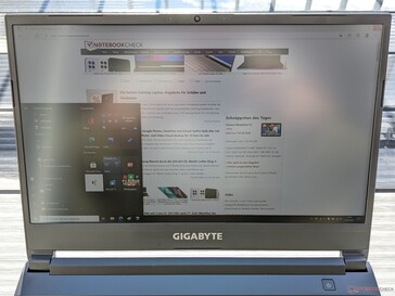 Gigabyte G5 KC in openluchtgebruik