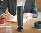 De Insta360 Wave speakerphone kan samenvattingen en transcripties van kantoorvergaderingen maken, en optioneel vragen over vergaderingen beantwoorden met behulp van AI. (Afbeeldingsbron: Insta360)