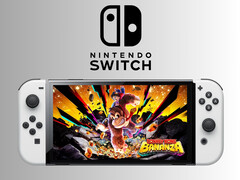 Mockup met Donkey Kong Bananza als Switch-spel (bron: Nintendo of America met bewerkingen)