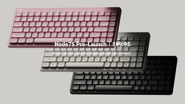 NuPhy Node75 voorlanceringsaanbieding. (Afbeeldingsbron: NuPhy)