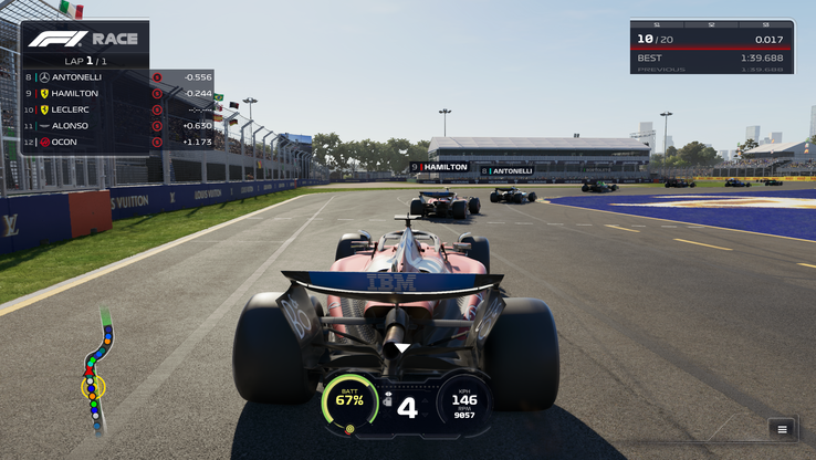 F1 25 met Path Tracing uit (bron: Anil Ganti, Notebookcheck)