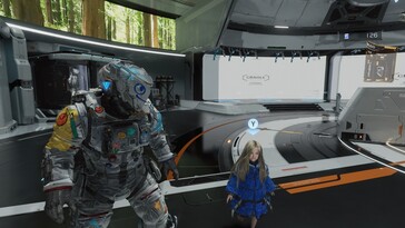 Afbeelding: Een screenshot van de gameplay van Pragmata.