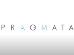 Pragmata's logo uit de Pragmata Shelter trailer (bron: Capcom)