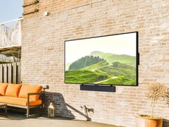 De SKYWORTH S1 outdoor TV kan werken bij temperaturen van -4 tot 122 °F (~-16 tot 50°C). (Beeldbron: SKYWORTH)