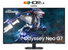 De eerste telg op de Odyssey Neo G7 (Bron: Samsung)