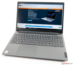 De Lenovo ThinkBook 15 laptop. Testmodel geleverd door Lenovo Germany.