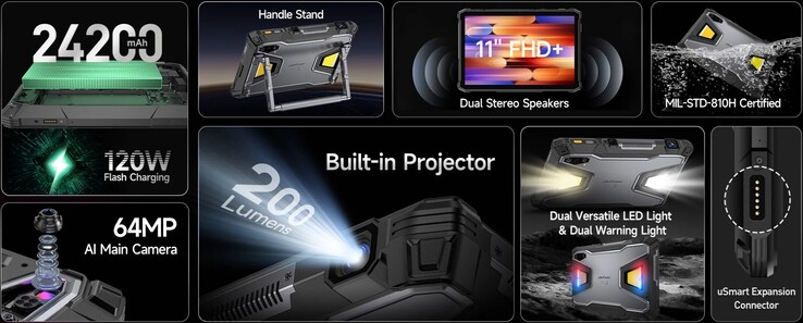 Ulefone Armor Pad 5 Ultra specificaties (Afbeelding bron: Ulefone)