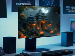 De UltraGear OLED 27GX700A heeft een antireflecterende afwerking in plaats van glanzende equivalenten die in andere recente op WOLED gebaseerde gamingmonitoren te vinden zijn. (Afbeeldingsbron: LG)