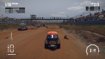 Afbeelding: Een screenshot van de gameplay van Wreckfest.
