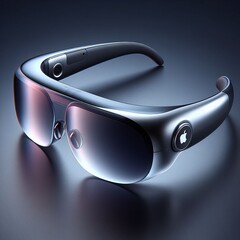 Apple AR-brillen zouden dezelfde weergavetechnologie kunnen hebben als de Vision Pro. (Bron: Gegenereerd met AI)