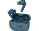 Lenovo is alleen van plan om de Yoga True Wireless Stereo Earbuds in één blauwe kleuroptie aan te bieden. (Afbeeldingsbron: Lenovo)