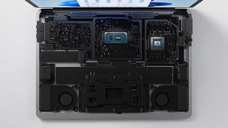 Interne lay-out (bron: Microsoft)