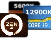 De AMD Zen 4 ES liet winst zien ten opzichte van de i9-12900K, terwijl hij de Ryzen 5 5600X wegblies. (Afbeelding bron: UserBenchmark/AMD - bewerkt)