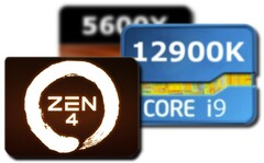 De AMD Zen 4 ES liet winst zien ten opzichte van de i9-12900K, terwijl hij de Ryzen 5 5600X wegblies. (Afbeelding bron: UserBenchmark/AMD - bewerkt)