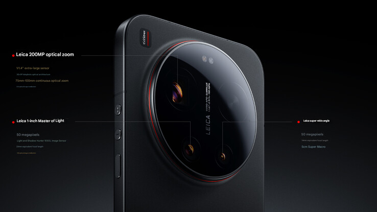 Camera-opstelling van de telefoon (Afbeelding bron: Xiaomi - machine vertaald)