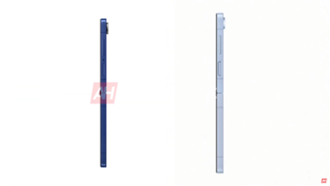 Galaxy Z Flip 7 (rechts) vs Galaxy Z Flip 6 (links) dikte (afbeeldingsbron: Android Headlines)