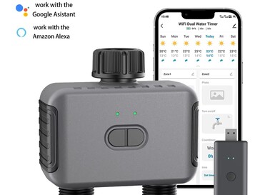 De fabrikant produceert ook besproeiingscontrollers met meer aansluitmogelijkheden - en dat brengt ons op niveau 2.