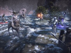 Een afbeelding waarop vijanden te zien zijn in King Arthur: Knight's Tale, dat momenteel te koop is op Steam.