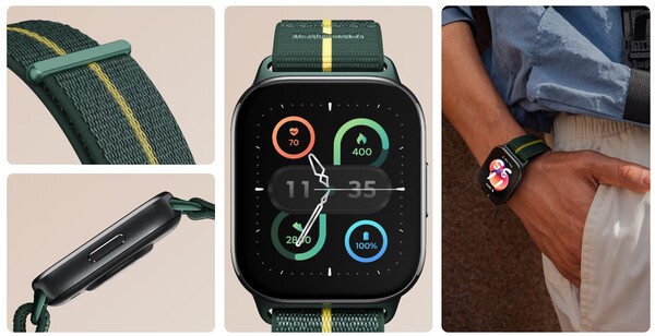 De Moto Watch Fit heeft een verwisselbaar 22 mm bandje. (Afbeelding bron: Motorola)