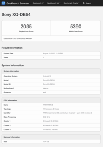 (Afbeeldingsbron: Geekbench)