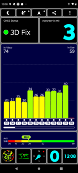 GPS test buiten