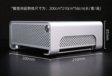 Grootte van de mini PC (Afbeeldingsbron: JD.com)