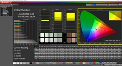 ColorChecker Display P3 (blijkbaar niet gekalibreerd)