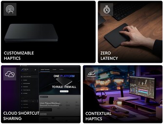 Bluetooth 5.2 zorgt voor de draadloze mogelijkheden van de trackpad.
