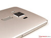 Rear view of the ZenFone 3 Deluxe