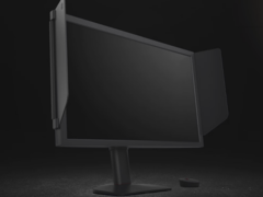 De BenQ Zowie XL2540X+ (afbeelding) wordt geleverd met een DisplayPort-kabel, HDMI-kabel, S Switch en afschermkap. (Afbeeldingsbron: BenQ)