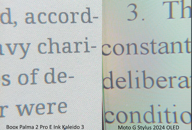 Regal modus vs OLED.