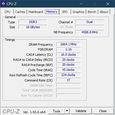 CPU-Z-geheugen (Intel)