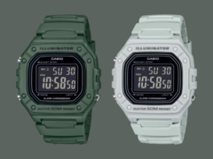 De nieuwe Casio horloges uit de W-218H-serie (foto) zullen in Europa worden uitgebracht. (Afbeeldingsbron: Casio)