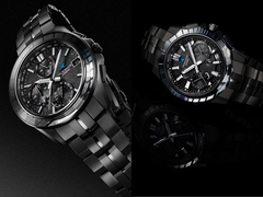 Van links naar rechts (op de foto), de Casio OCW-S7000CN-1AJF en de OCW-SG1000CN-1AJR. (Afbeelding bron: Casio)