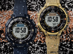 De Casio PRO TREK PRG-340SC horloges hebben een drievoudige sensor. (Afbeeldingsbron: Casio)