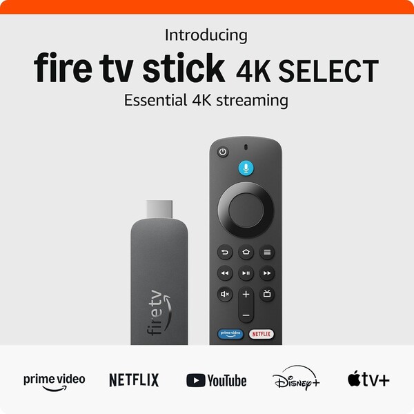 De Amazon Fire TV Stick 4K Select is de nieuwste 4K-streamingstick van Amazon. (Afbeeldingsbron: Amazon)