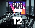 Vergaderzaal afgebeeld met de logo’s van GTA 6 en Take-Two Interactive