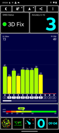 GPS-test buiten