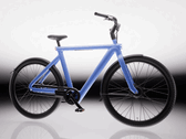 De VanMoof S6-serie heeft een voorwielmotor van 250 W die een topsnelheid van 25 km/u (15,5 mph) haalt (Afbeelding bron: VanMoof)