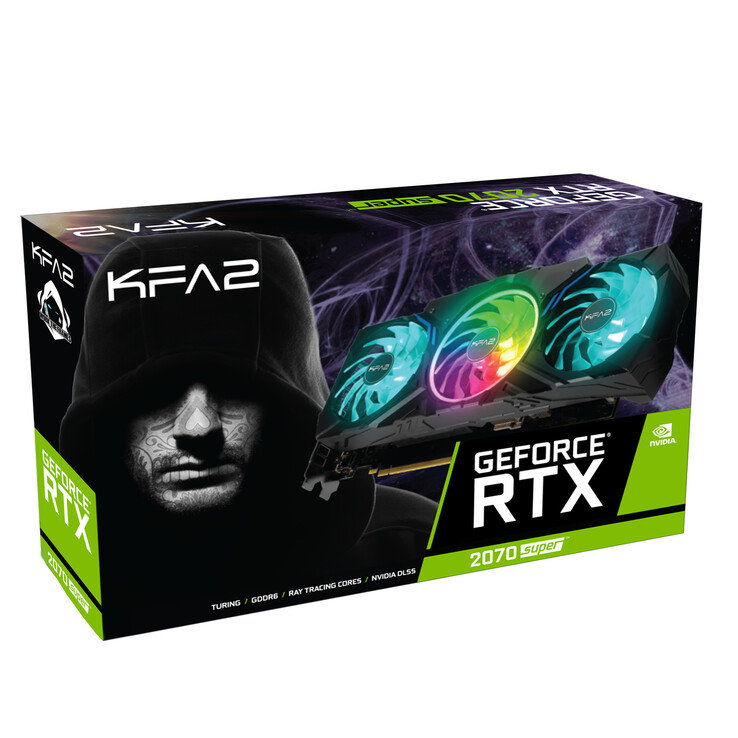 KFA2 GeForce RTX 2070 Super Work The Frames (bron: KFA2)