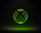 Het Xbox-logo tegen een donkere achtergrond