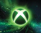 Banner met gloeiend Xbox-logo