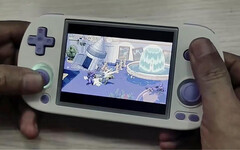 De RG40XX zal nu naar verwachting lanceren als de RG40XX H. (Afbeeldingsbron: Bilibili via r/SBCGaming - bewerkt)
