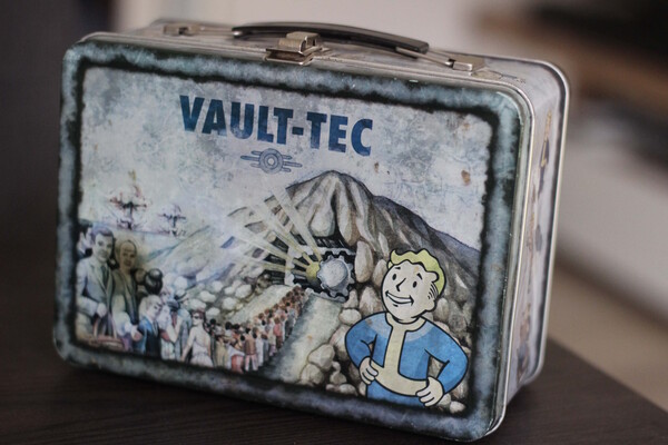 Deze Fallout 3 lunchbox heeft wat stof verzameld, net als Fallout 3 zelf