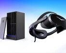 Pimax Spation mini-pc en Crystal Pro VR-headset.