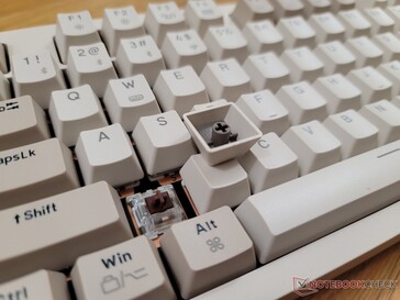 Gateron G Pro bruine schakelaars ontworpen om Cherry MX Brown te emuleren