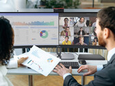 De Philips 49B2U6903CH is alsof u een paar 27-inch en 16:9 monitoren naast elkaar hebt staan. (Afbeeldingsbron: Philips)