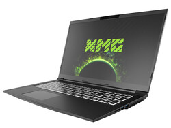 De Schenker XMG Core 17 (begin 2021), geleverd door Schenker.