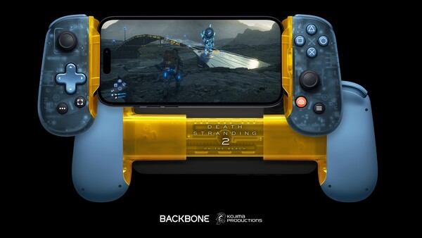 De Backbone One Death Stranding 2 Edition is gebaseerd op de PlayStation-editie van de controller. (Afbeeldingsbron: Backbone)